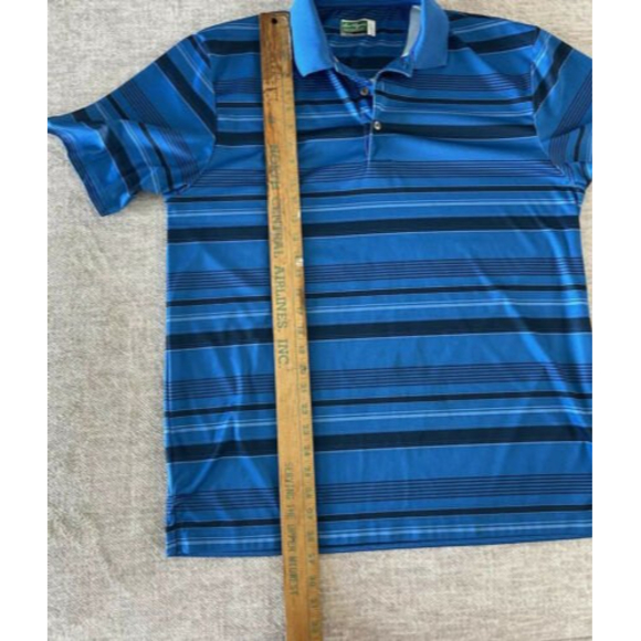 Ben Hogan Performance Polo - Golf Shirt Size Large Men's Short Sleeve Blue - Picture 6 of 10